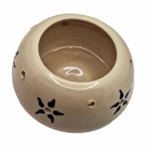 Handmade ceramic tealight holder by Henroo Pottery — Handmade ceramic tealight holder